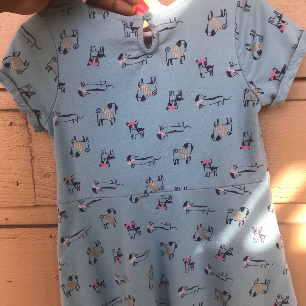 Blue Gymboree toddler dress